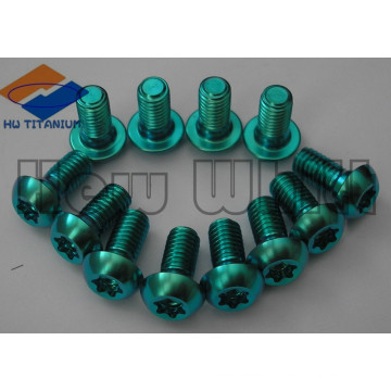 Green high strength GR5 nitriding titanium bolts